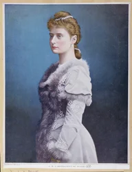 Portret van Tsarina Alexandra Feodorovna (1872-1918) c.1898