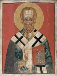 St. Nicolaas, Novgorod school, c.1300