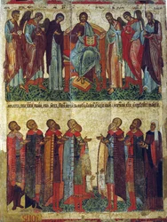 De biddende Novgorodianen, 1467