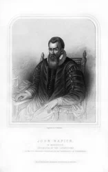 John Napier, Schots wiskundige, natuurkundige, astronoom en astroloog, 1870