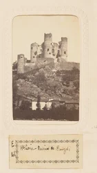 Haute-Loire - Ruïnes van Bouzols