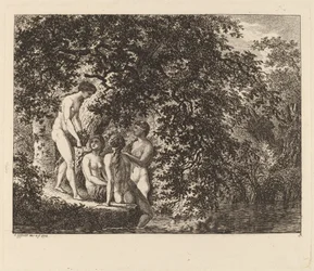 Meisje met een mand fruit, 1770