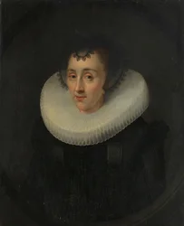 Portret van Hortensia del Prado (?-1627)