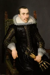 Portret van een Man, mogelijk Walterus Fourmenois (1596-1653)