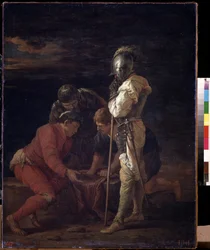 Soldaten die dobbelen