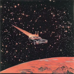 Vliegende auto Rode Planeet