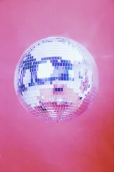 Roze discobal