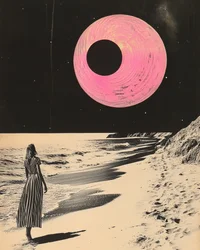 Pink Planet Stranddroom