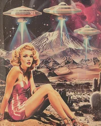 Retro: UFO-invasie in de woestijn