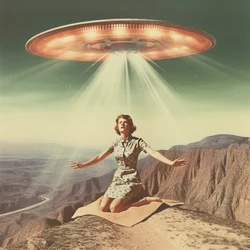 Retro-UFO-ontvoering