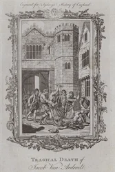 Tragische dood van Jacob Van Artevelde