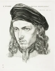 Portret van Carl Philipp Fohr
