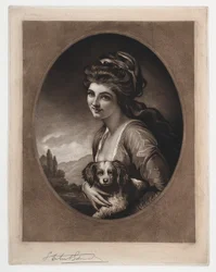 Lady Hamilton als de natuur