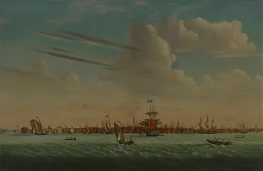 Uitzicht op Charleston