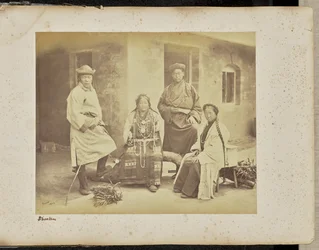 Darjeeling; groep Bhutia