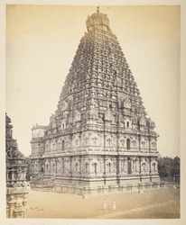 De grote Pagode, Tanjore, vanaf de wallen