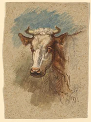 Tekenen, Studies: Schetsen uit Frankrijk. Etretat, Seine-Inférieure, Quimper, Bretagne, 1874