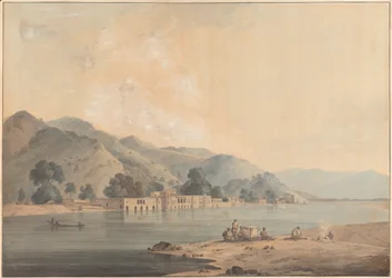 De Hurduar kijkt de rivier op