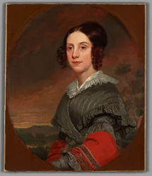 Cornelia Ann Hillhouse, geboren Cornelia Ann Lawrence, 1802-1874