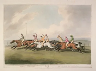 Paardenrennen uit Orme