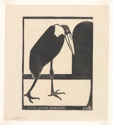 Een lamme maraboe