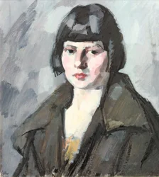 Hoofd van een jong meisje, c.1920