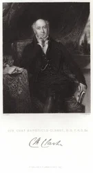 Portret van Sir Charles Mansfield Clarke