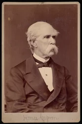Portret van Horace Capron 1804-1885, voor 1885