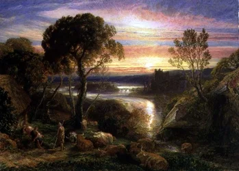 Tityrus hersteld in zijn erfgoed, 1877