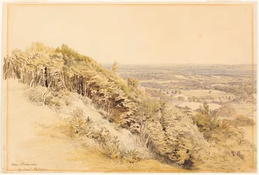 Uitzicht vanaf Wilmots Hill, Kent