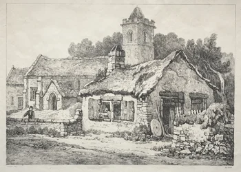 Een Serie Oude Gebouwen en Landelijke Huisjes in het Noorden van Engeland: Ayton