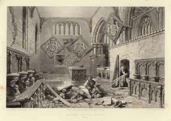Arundel Kerk (lithotint)