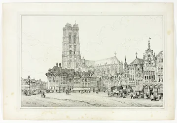 Maline, van Facsimiles van schetsen gemaakt in Vlaanderen en Duitsland