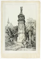 Romeinse zuil bij Igel