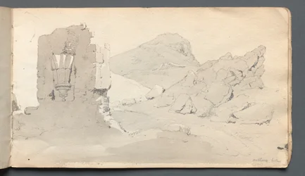 Schetsboek: "Ruïne"