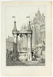 St Omer, Straatsburg, uit Facsimiles van Schetsen gemaakt in Vlaanderen en Duitsland