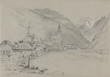 Visp of Viege, nabij Brig