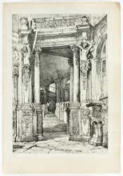 Paleis Zwinger, Dresden, naar facsimile