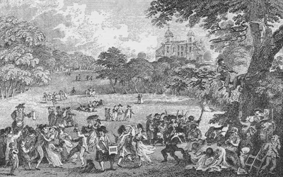 In Greenwich Park op Pinkstermaandag, c1802, 1912