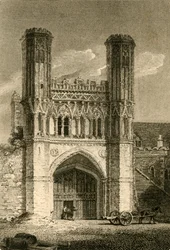 St. Augustinuspoort, Canterbury Kent, 1802