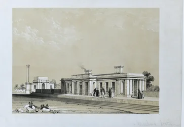 Masborough Station, c.1840