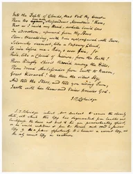 Hymne voor zonsopgang in de Vale of Chamouny, voor het eerst gedrukt in 1802