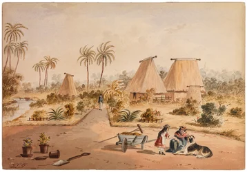 De Boerderij, Savu Bay, Fiji, 1870