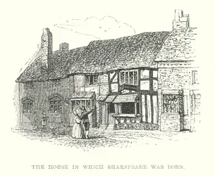 Het huis waarin Shakespeare werd geboren