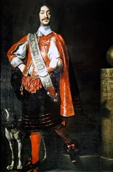 Portret van Graaf Ferdinand Von Werdenberg