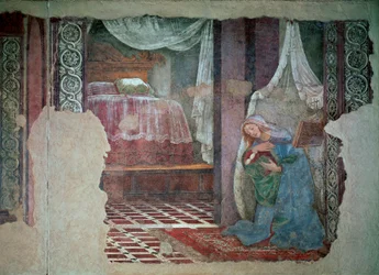 De Maagd van de Aankondiging (detail)