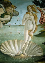 De geboorte van Venus (detail)