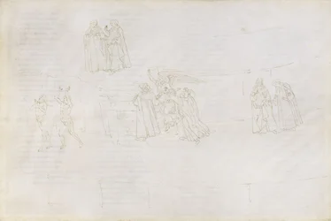 Tekeningen bij Dante’s ‘Goddelijke Komedie’ (Purgatorio 17)