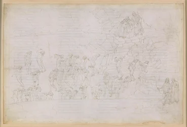 La Divina Commedia, Inferno XX. Vergilius en Dante in de achtste cirkel van de hel (Malebolge), 4e bolgia: de bestraffing van tovenaars en waarzeggers; ontmoeting met Manto