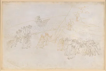 La Divina Commedia, Purgatorio III. Voorpurgatorium (Inselring): boetedoening van de in excommunicatie overledenen; gesprek met Manfred von Hohenstaufen